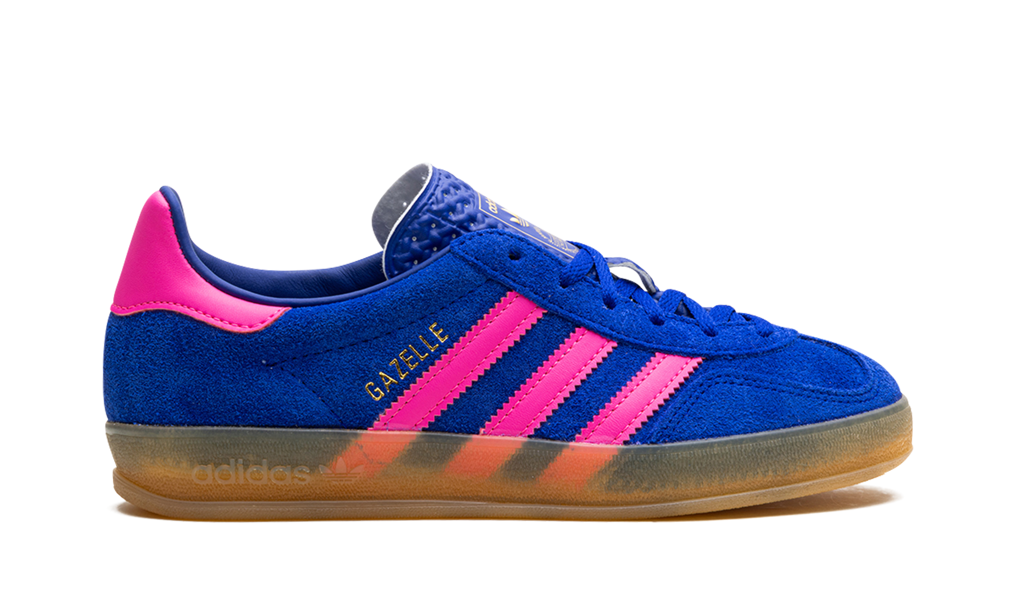adidas gazelle indoor lucid blue pink women s+IH5931+right view