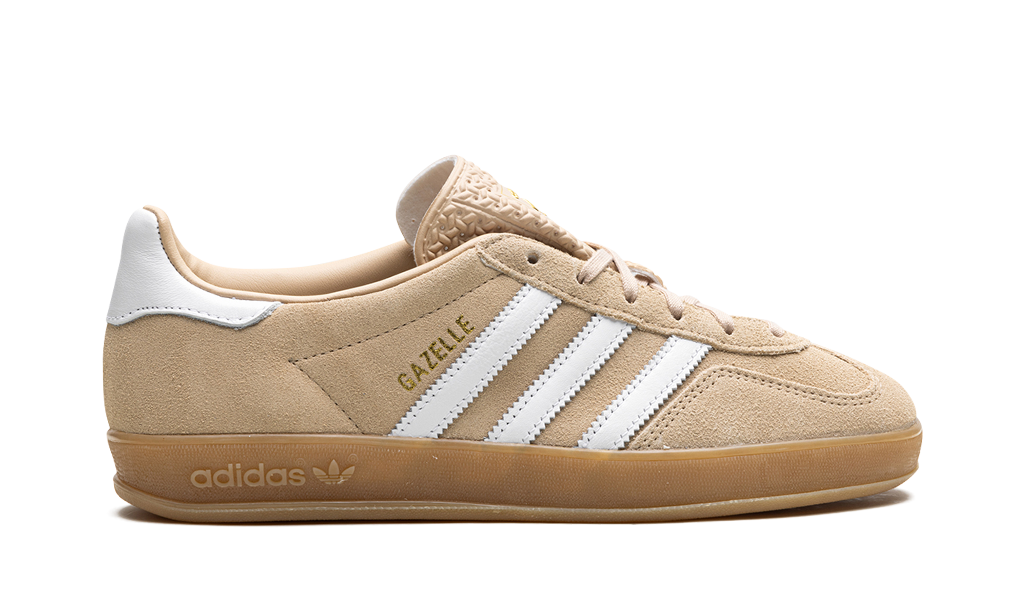 adidas gazelle indoor magic beige women s+IH5482+right view