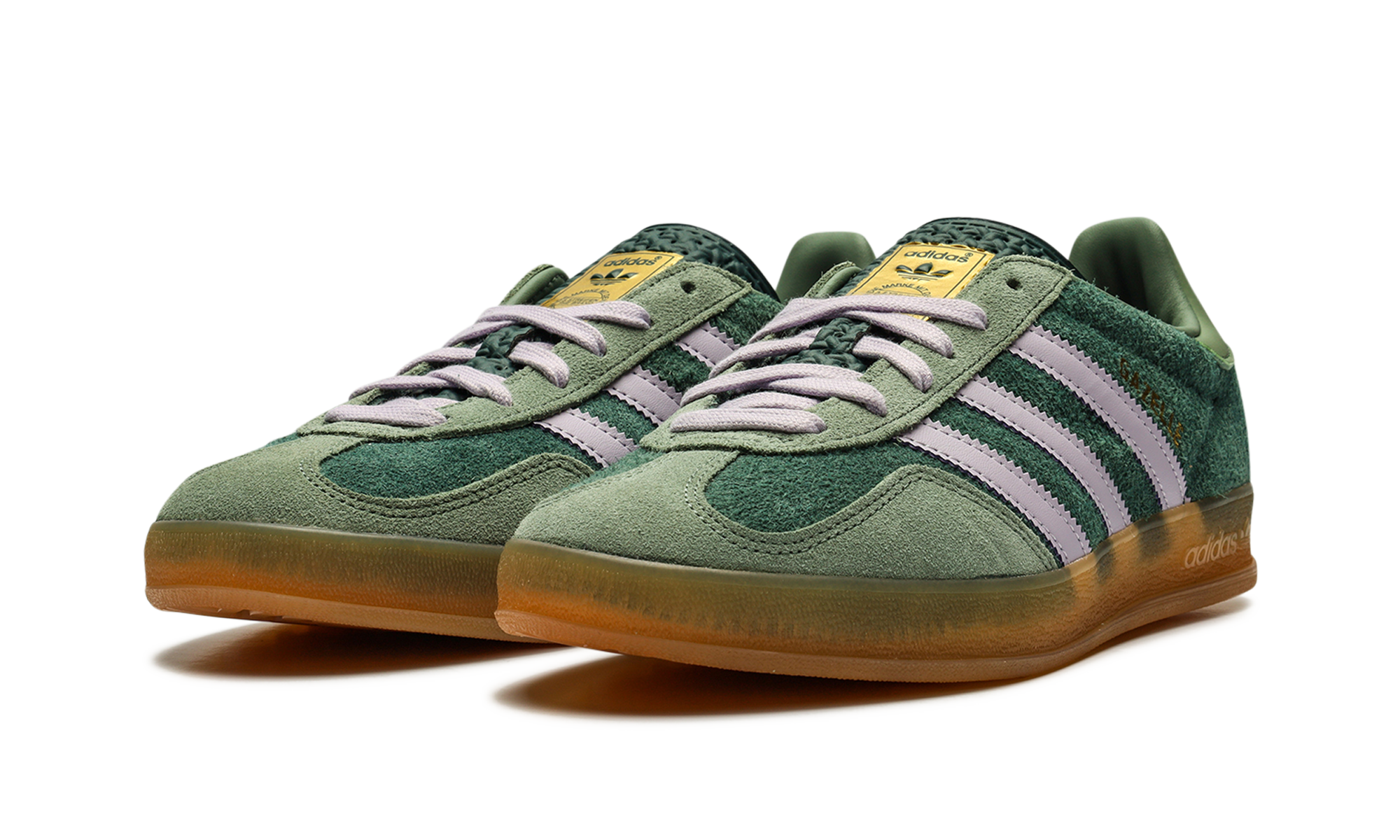 adidas gazelle indoor mineral green silver dawn+JI0323+diagnol left view