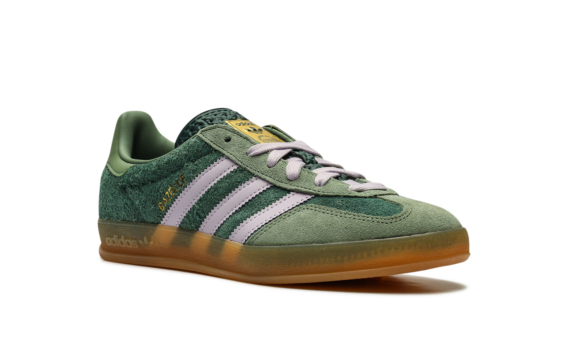 adidas gazelle indoor mineral green silver dawn+JI0323+diagnol right view