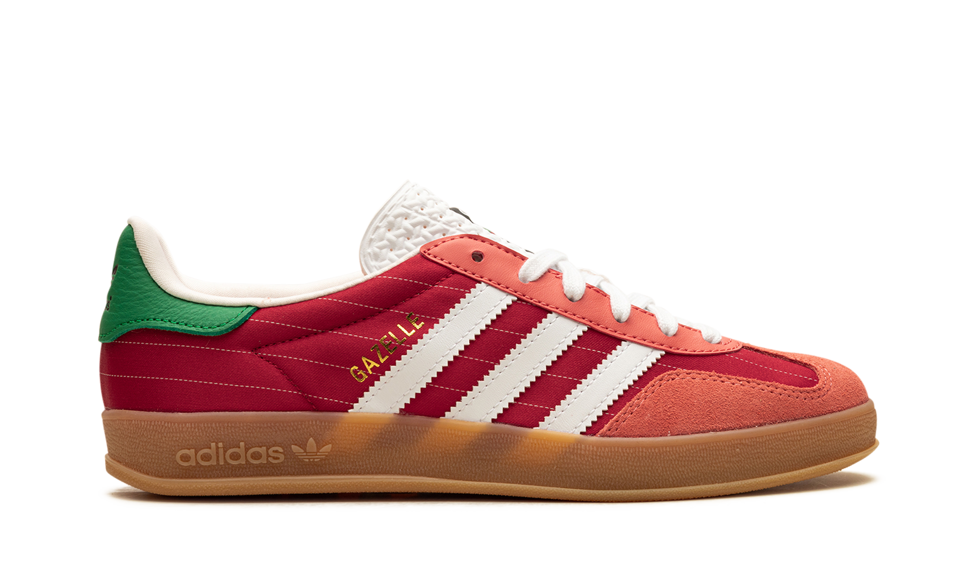 adidas gazelle indoor olympic pack better scarlet+IF9641+right view