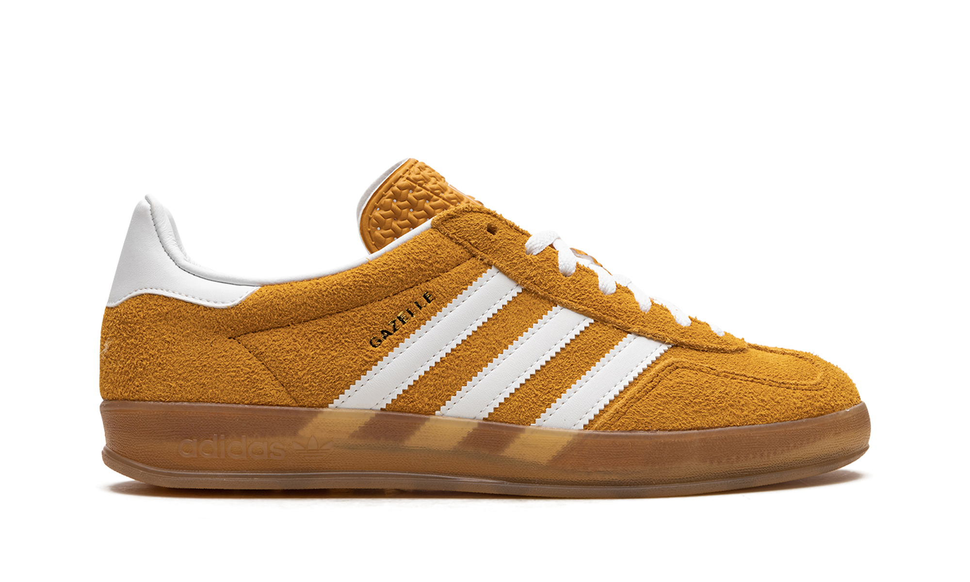 adidas gazelle indoor orange peel white women s+HQ8716+right view