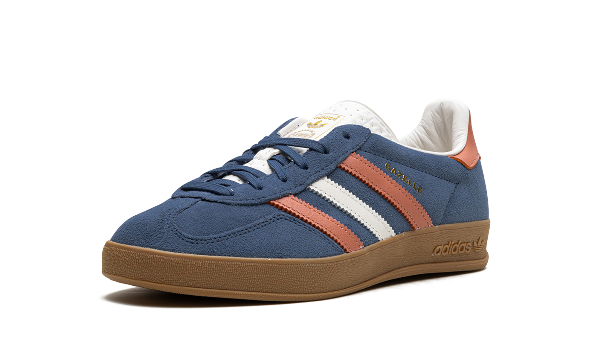 adidas gazelle indoor preloved ink+IG1640+left diagnol single view