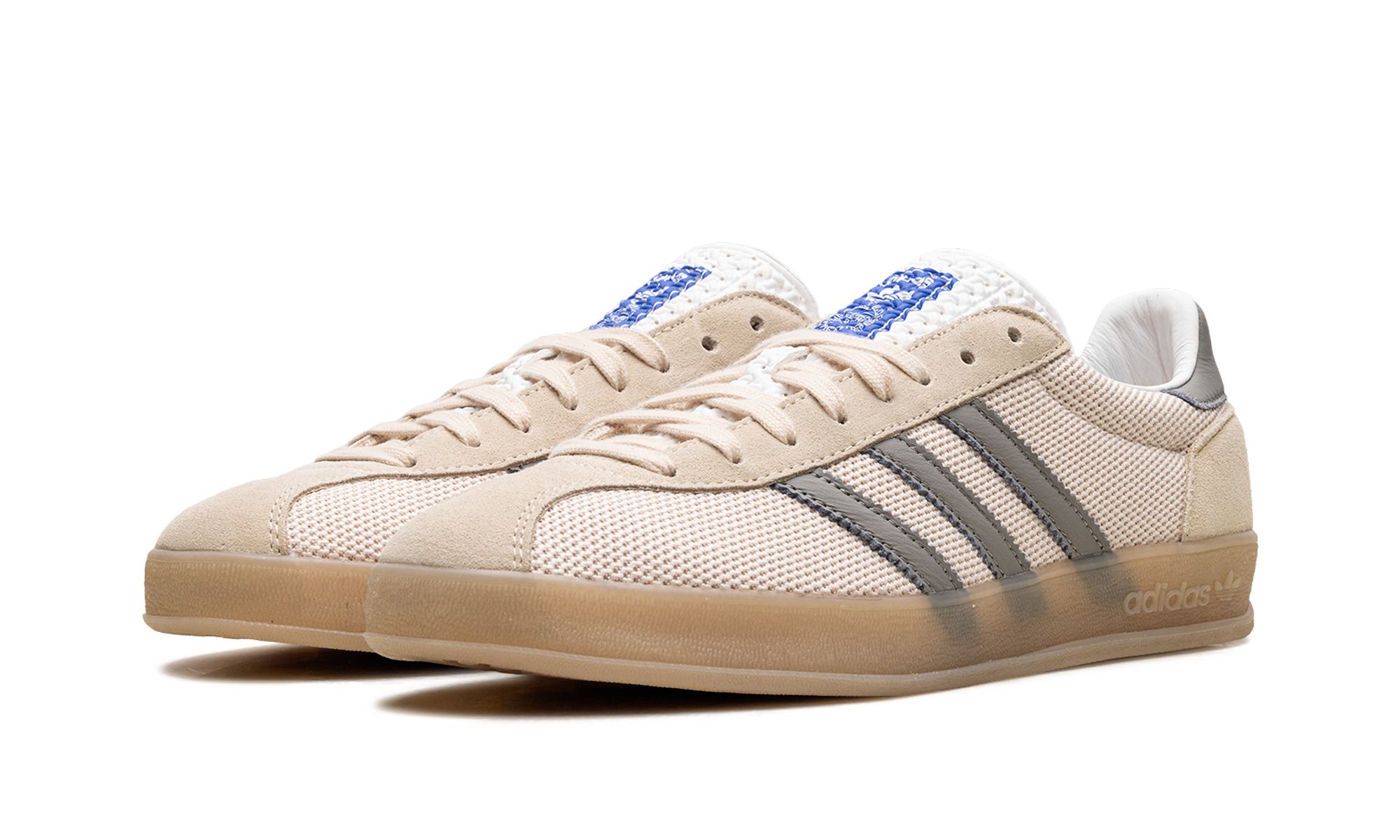 adidas gazelle indoor pro yellow charcoal+JS0667+diagnol left view