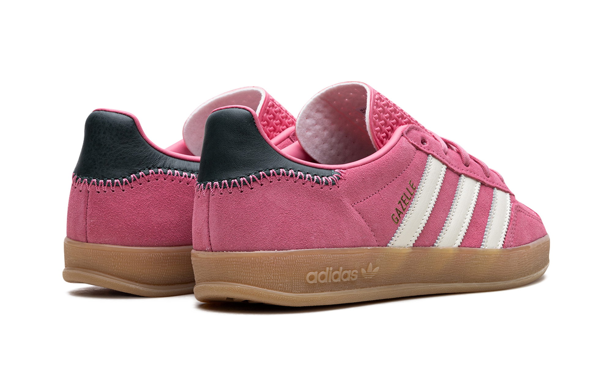 adidas gazelle indoor rose tone women s+JI2014+diagnol right behind view