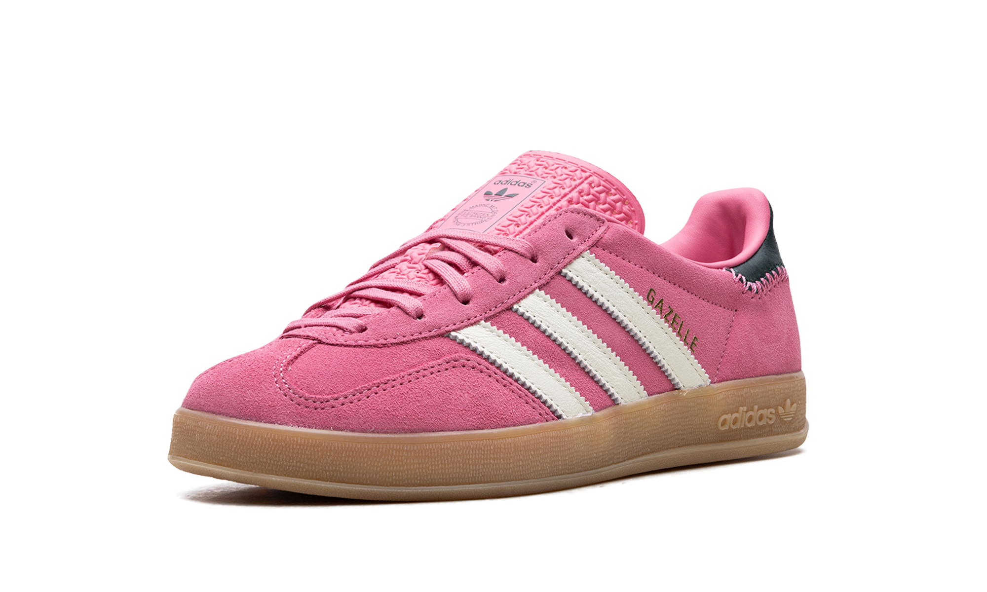adidas gazelle indoor rose tone women s+JI2014+left diagnol single view