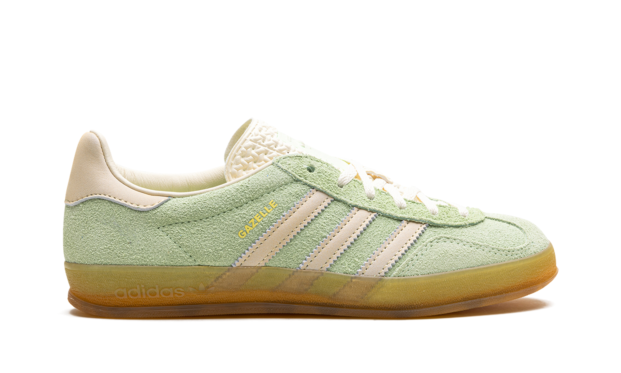 adidas gazelle indoor semi green spark women s+IE2948+right view