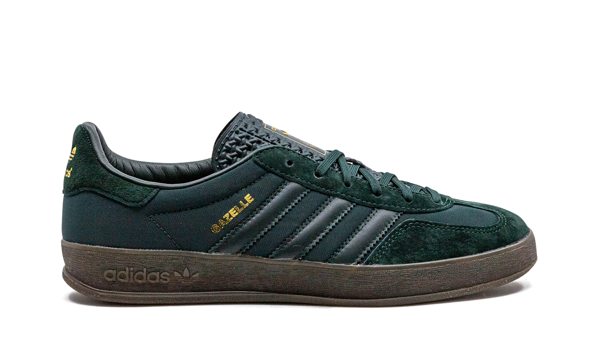 adidas gazelle indoor shadow green gum+H06272+right view