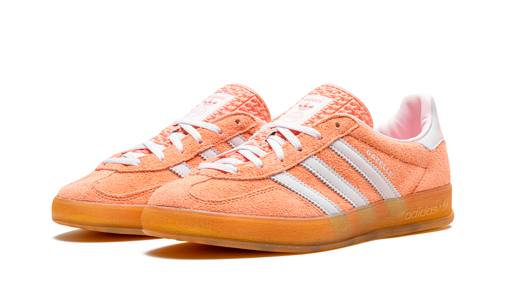 adidas gazelle indoor wonder clay women s+IE2946+diagnol left view