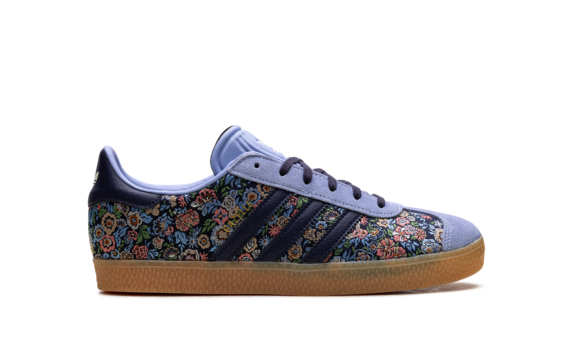 adidas gazelle liberty london floral embroidery gs+JH5207+right view