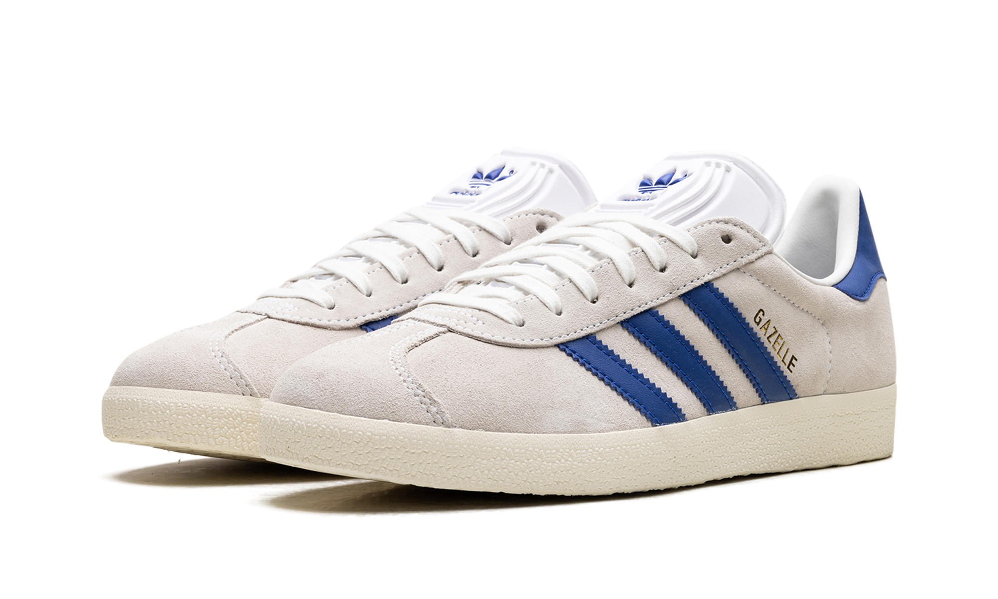adidas gazelle manchester united off white+IH2633+diagnol left view