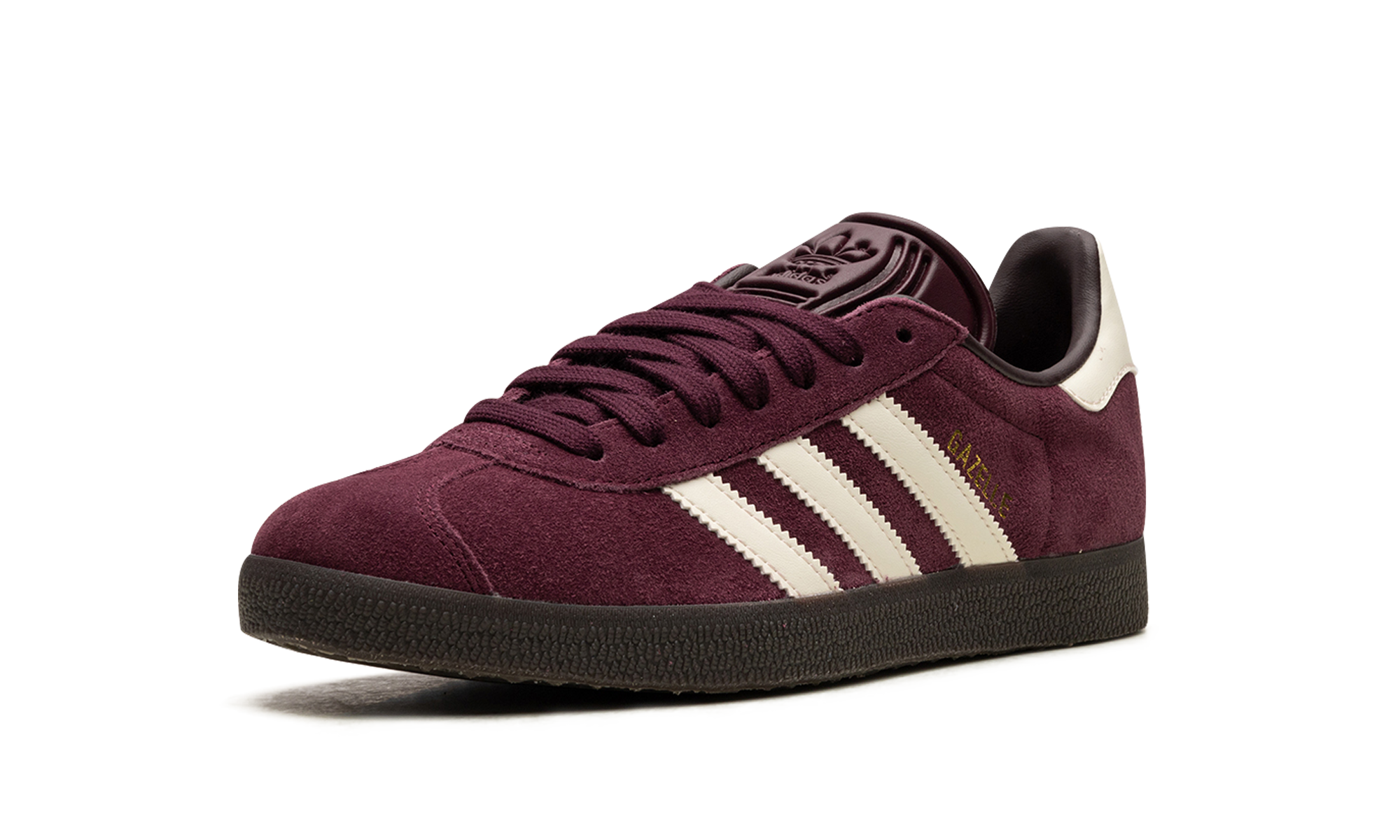adidas gazelle maroon+IG4990+left diagnol single view