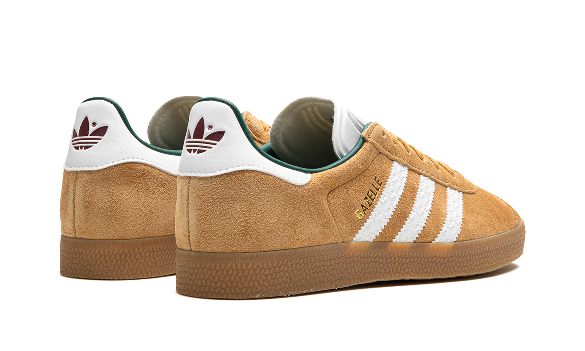 adidas gazelle mesa cloud white+ID7990+diagnol right behind view