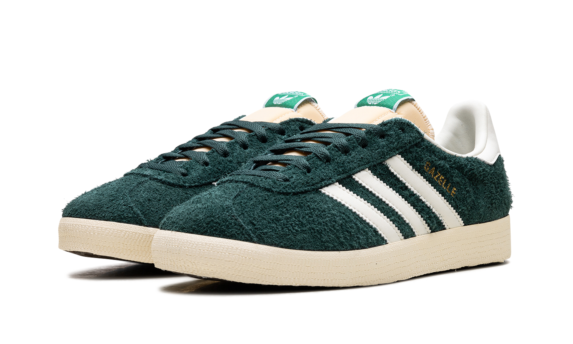 adidas gazelle mineral green+IF9655+diagnol left view