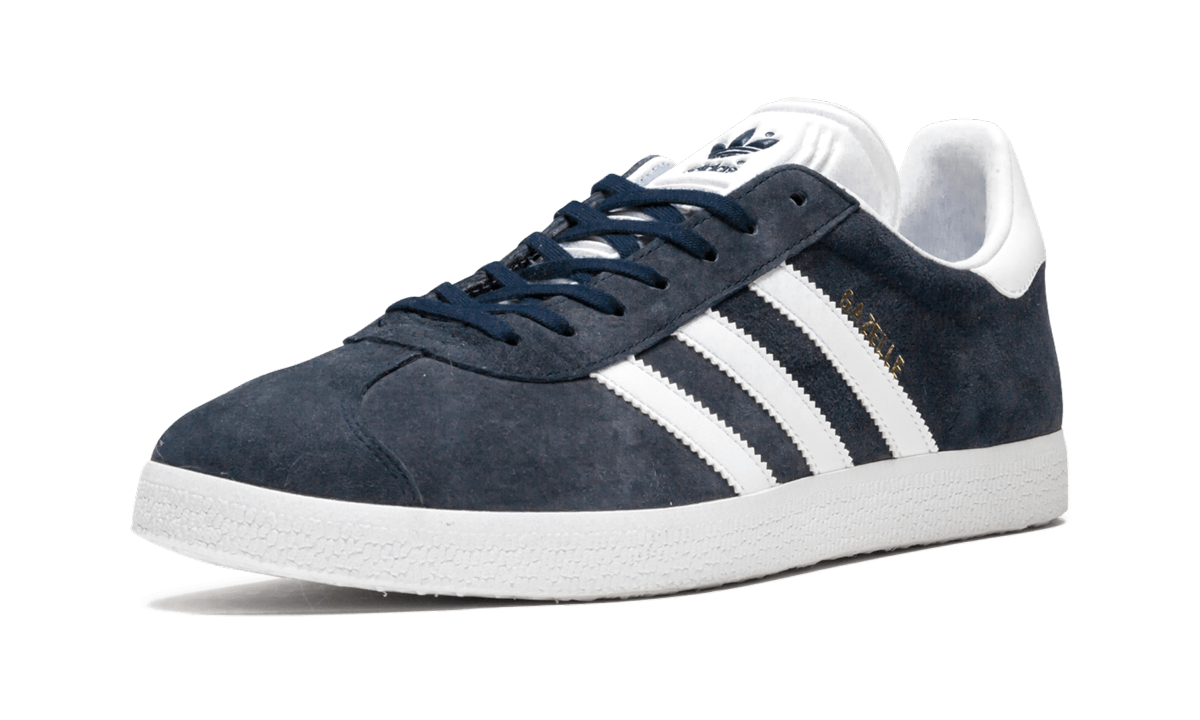 adidas gazelle navy white+BB5478+left diagnol single view