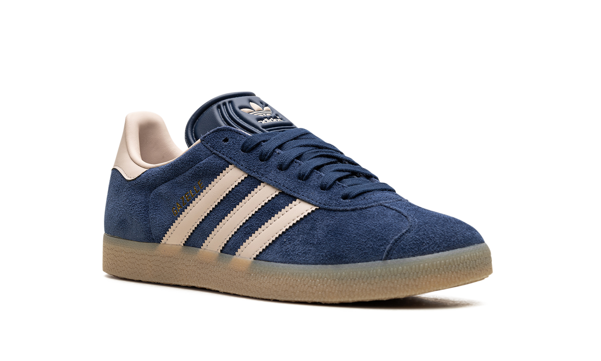 adidas gazelle night indigo wonder taupe+IG6201+diagnol right view