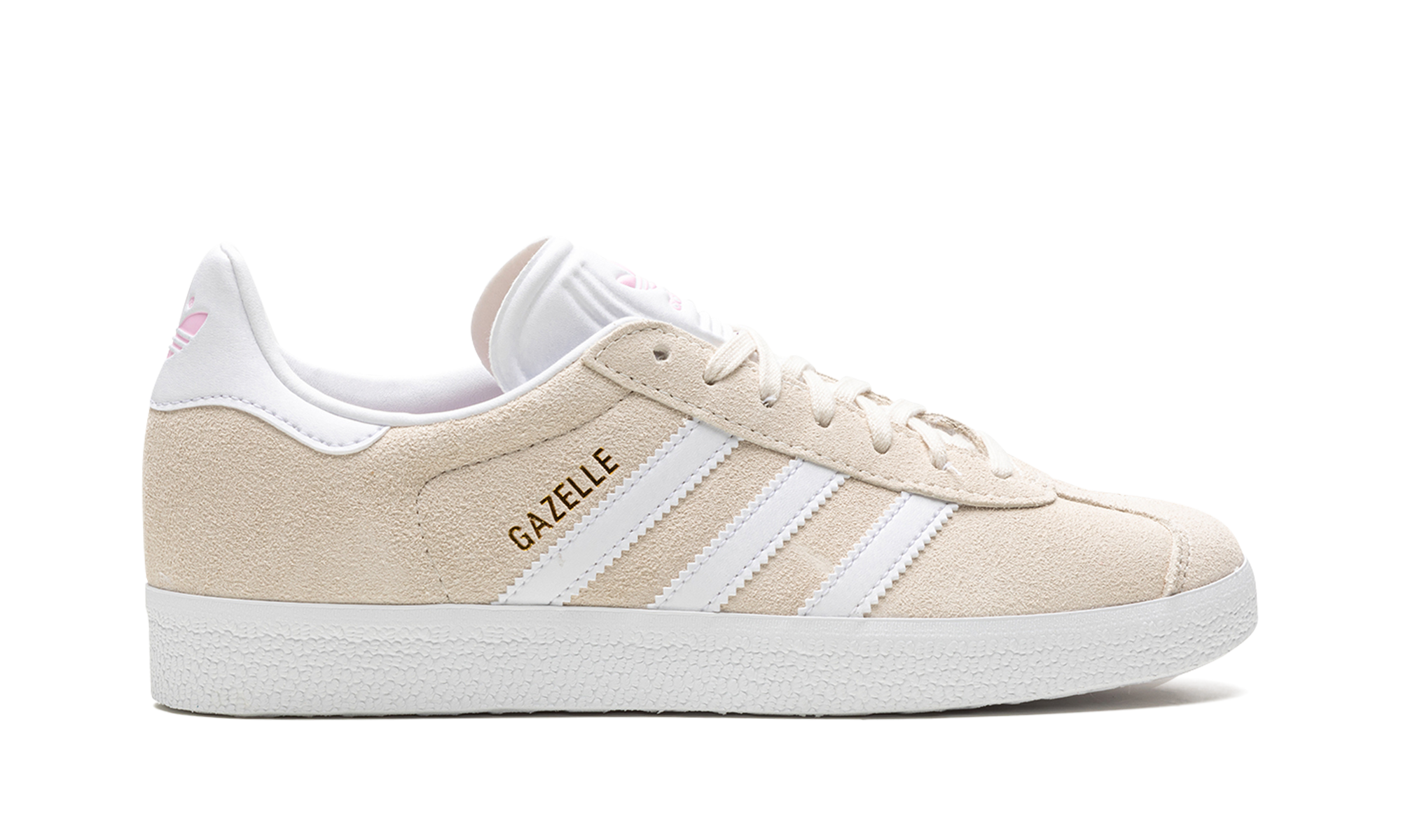adidas gazelle off white cloud white women s+GZ1962+right view