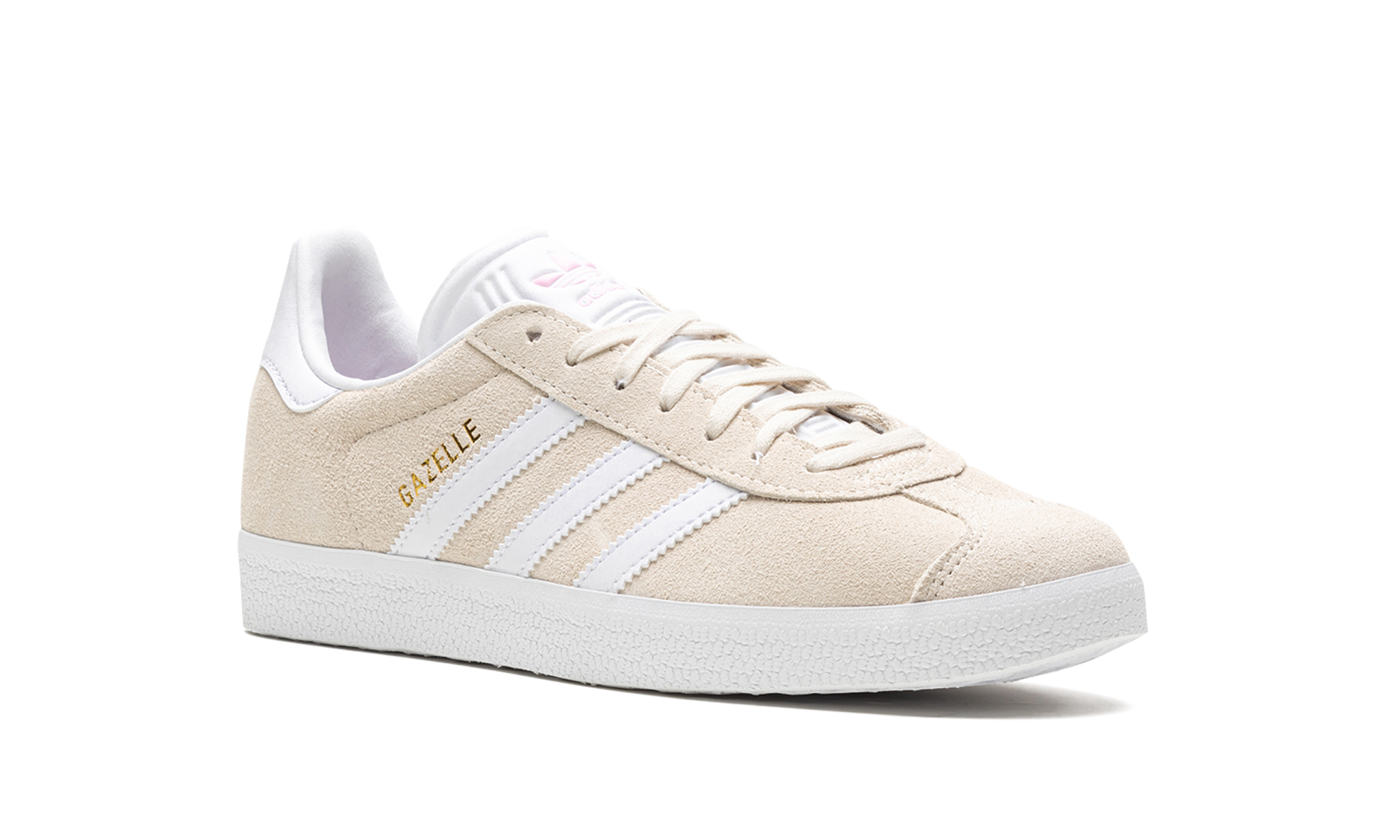 adidas gazelle off white cloud white women s+GZ1962+diagnol right view