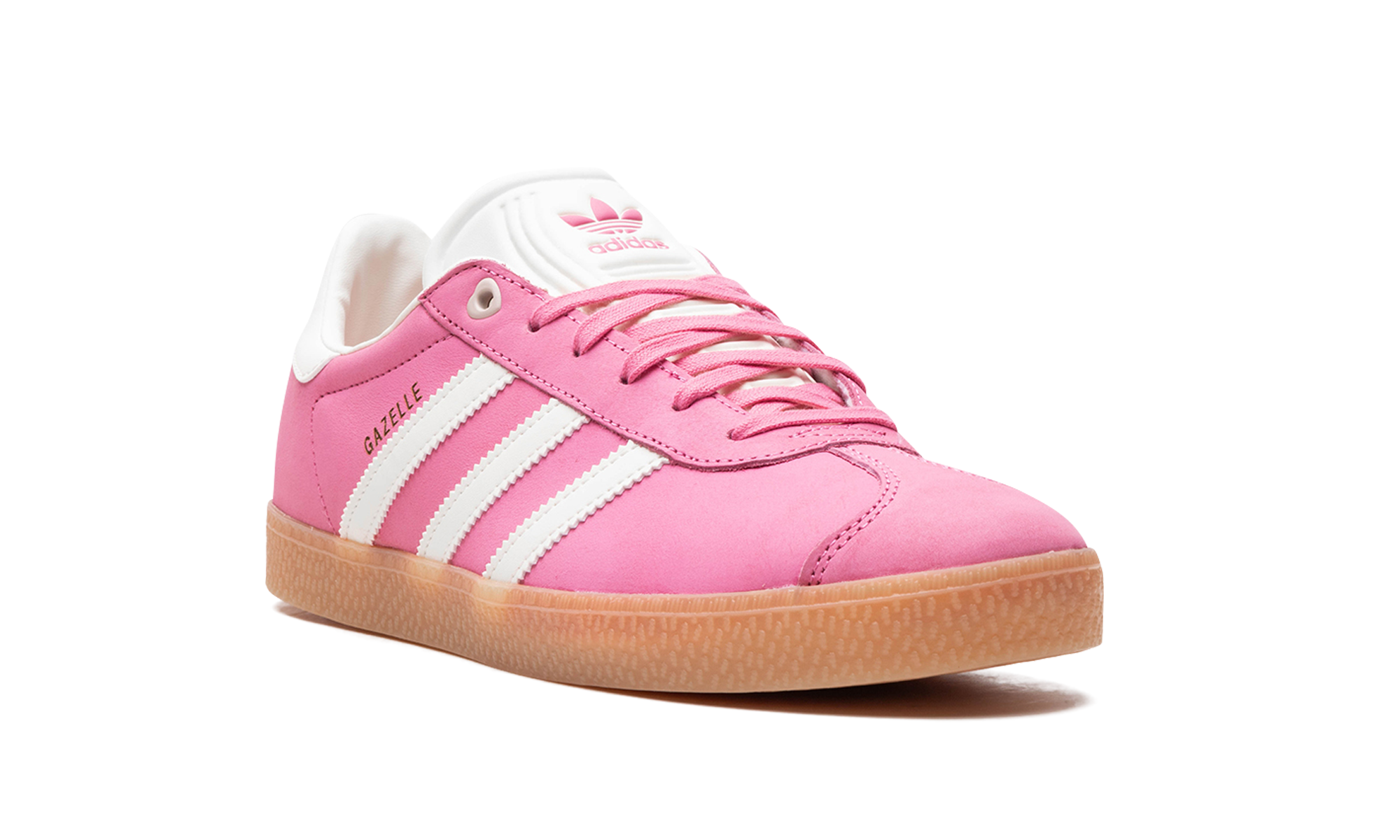 adidas gazelle pink fusion gs+ID1107+diagnol right view