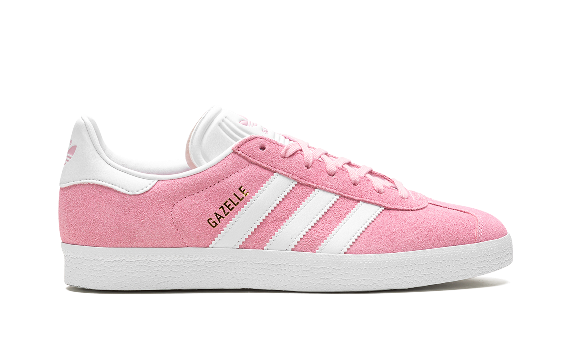 adidas gazelle pink glow cloud white women s+HQ4412+right view