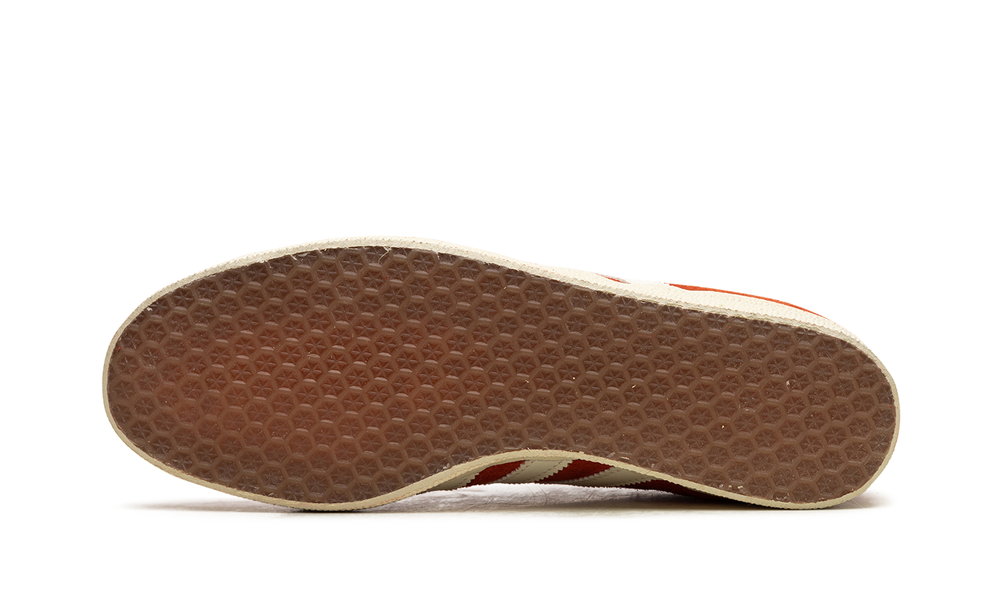 adidas gazelle preloved red off white cream white+GY7339+bottom view