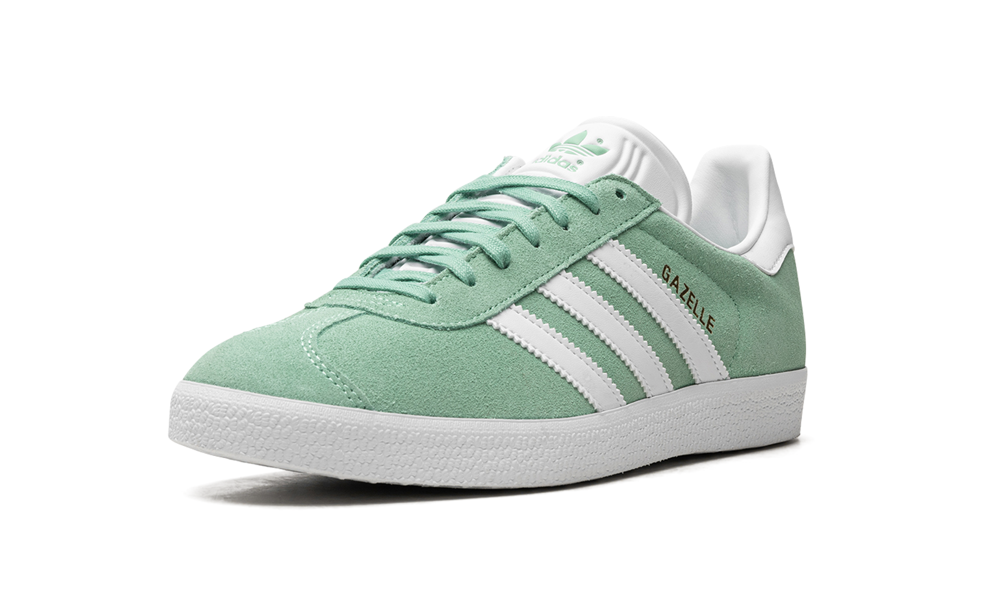 adidas gazelle pulse mint women s+HQ4410+left diagnol single view