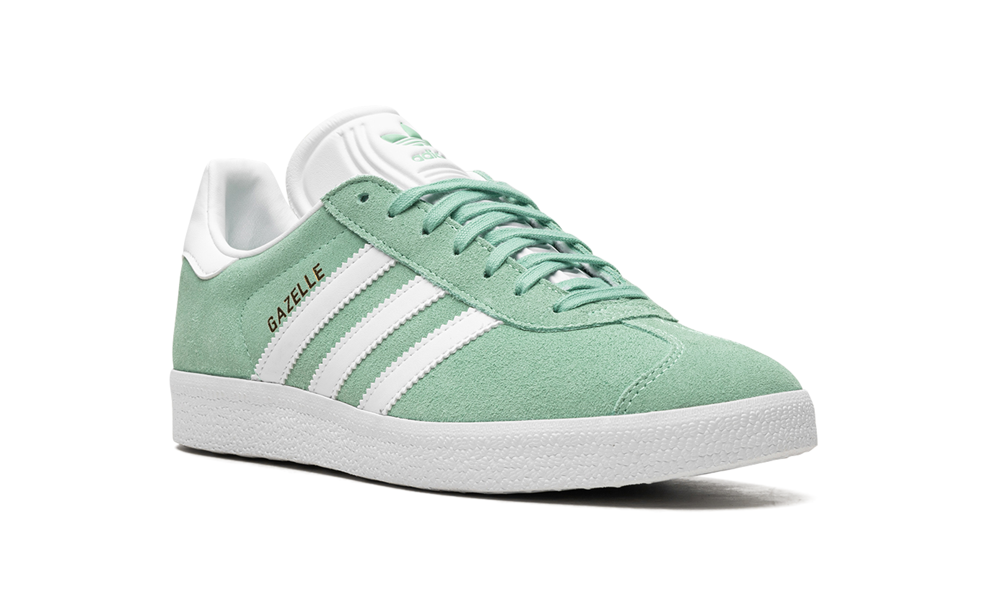 adidas gazelle pulse mint women s+HQ4410+diagnol right view