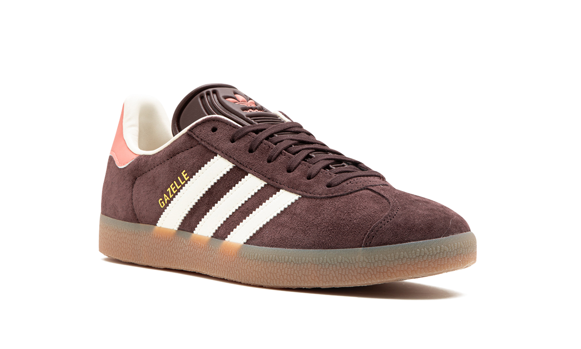 adidas gazelle shadow brown women s+IF3233+diagnol right view