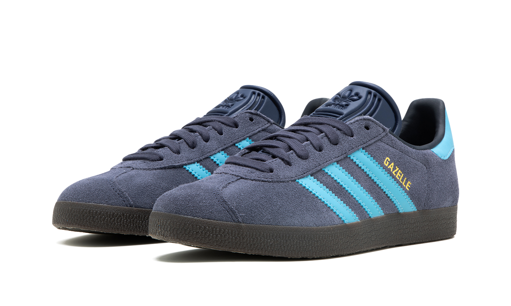 adidas gazelle shadow navy gum+IG4988+diagnol left view