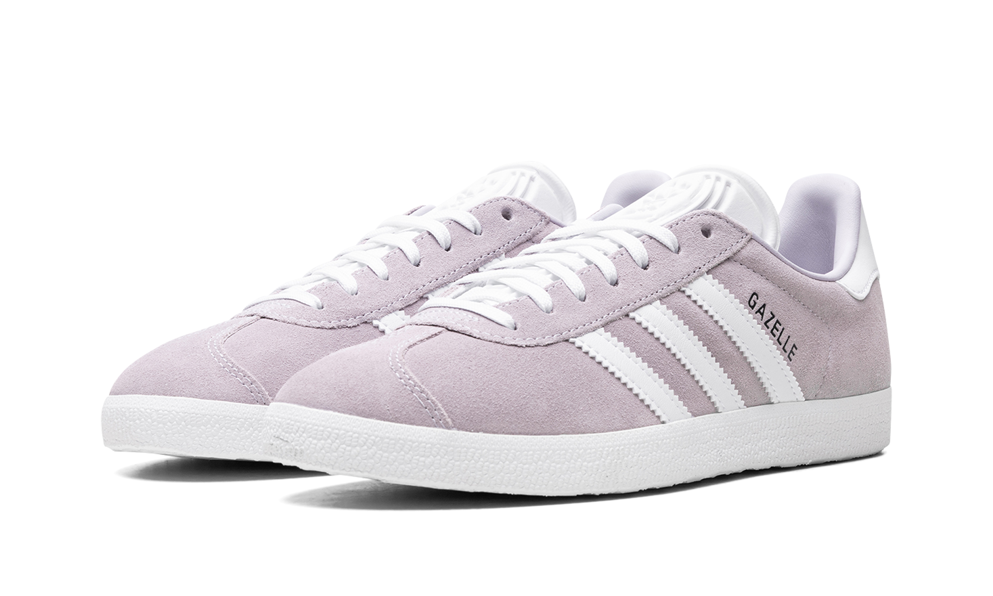 adidas gazelle silver dawn women s+ID7005+diagnol left view