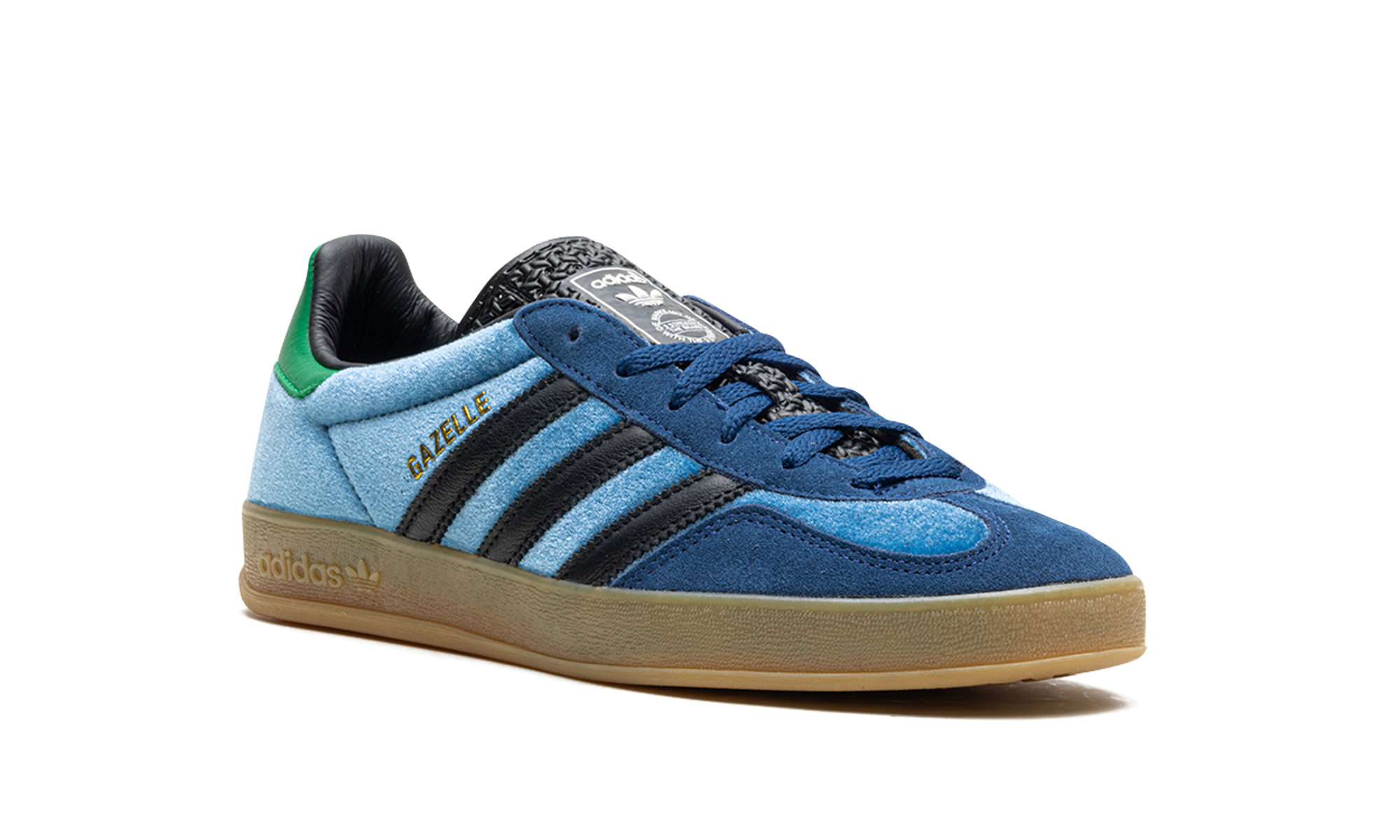 adidas gazelle size exclusive navy blue+IH3309+diagnol right view