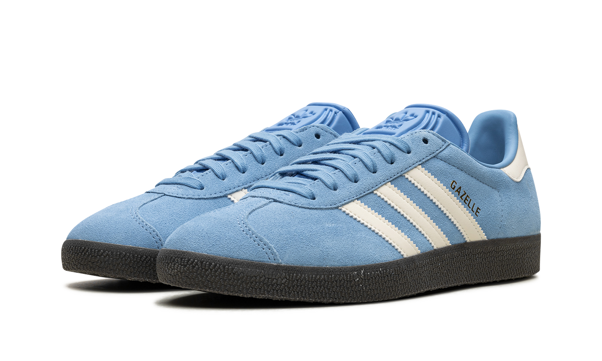 adidas gazelle sky blue+ID6104+diagnol left view