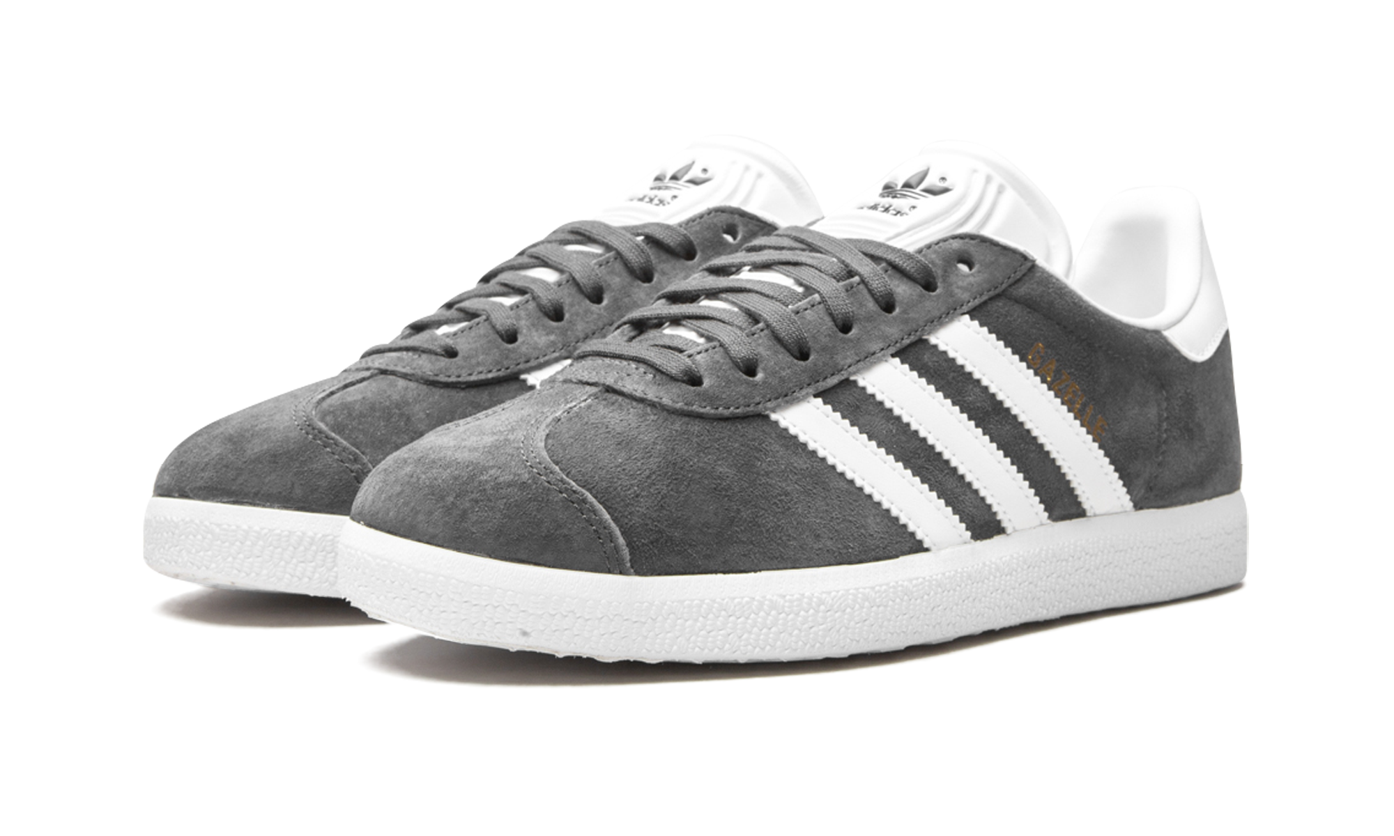 adidas gazelle solid grey+BB5480+diagnol left view