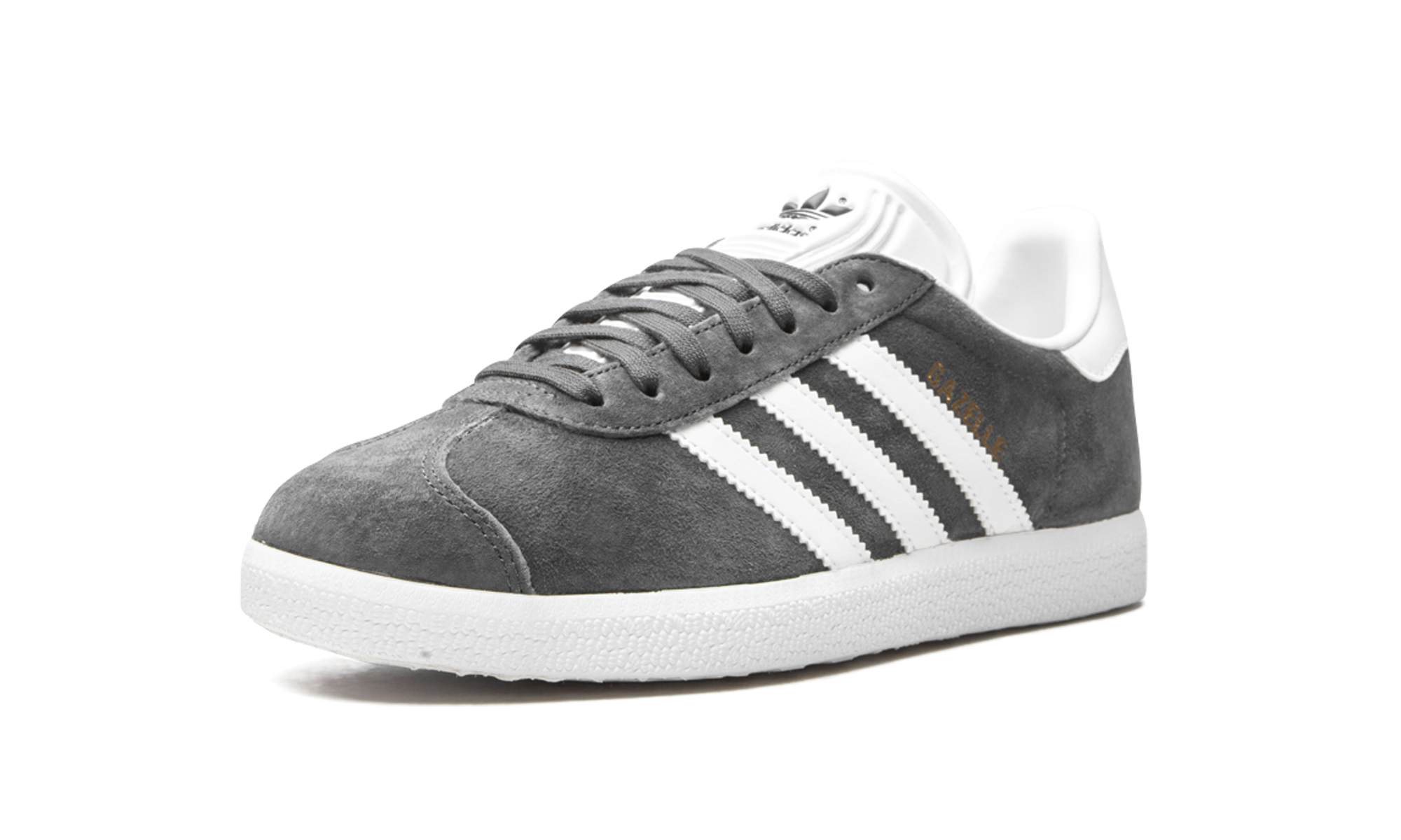 adidas gazelle solid grey+BB5480+left diagnol single view