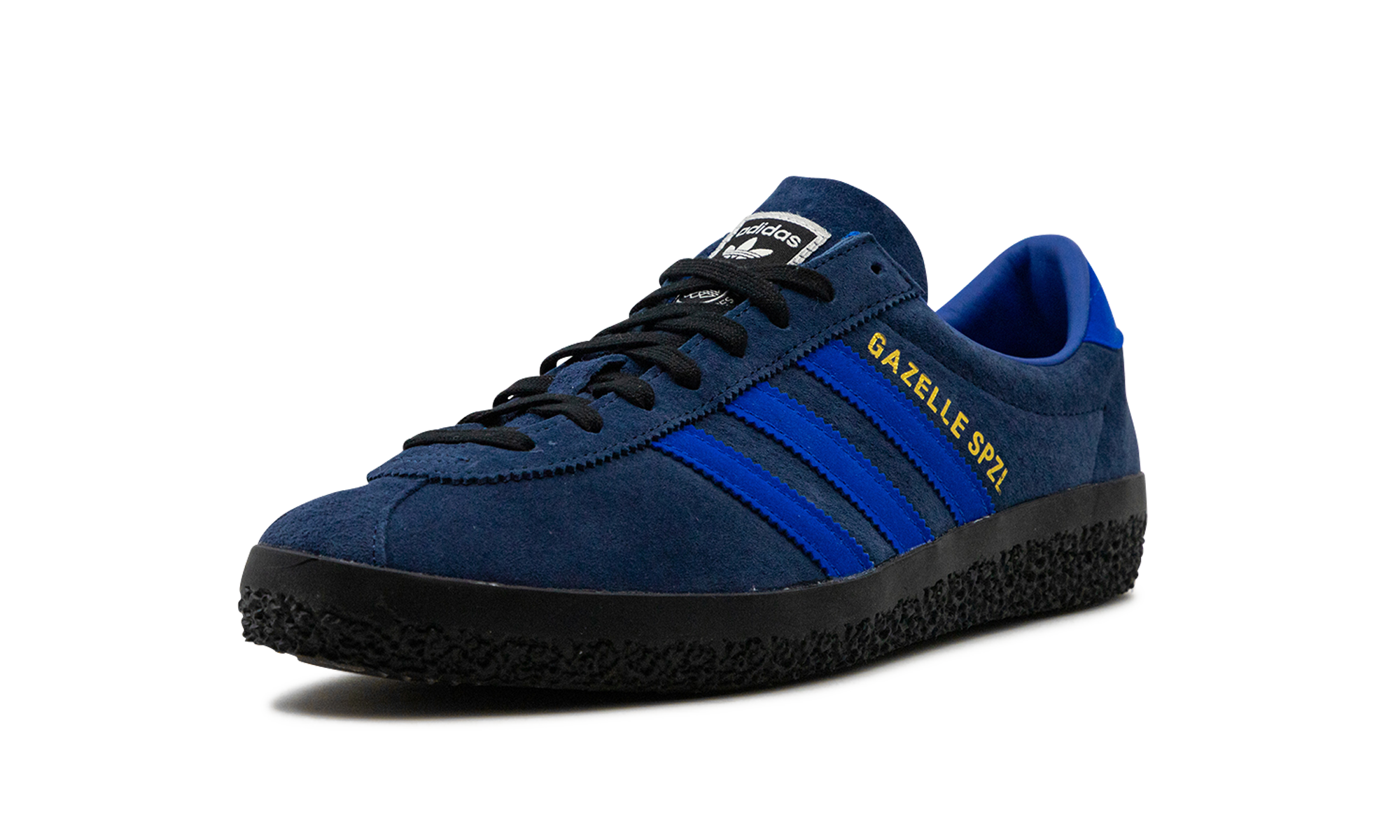 adidas gazelle spzl night indigo+IF8424+left diagnol single view