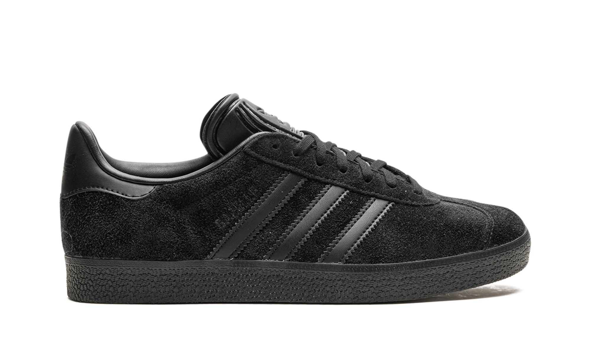 adidas gazelle triple black+CQ2809+right view