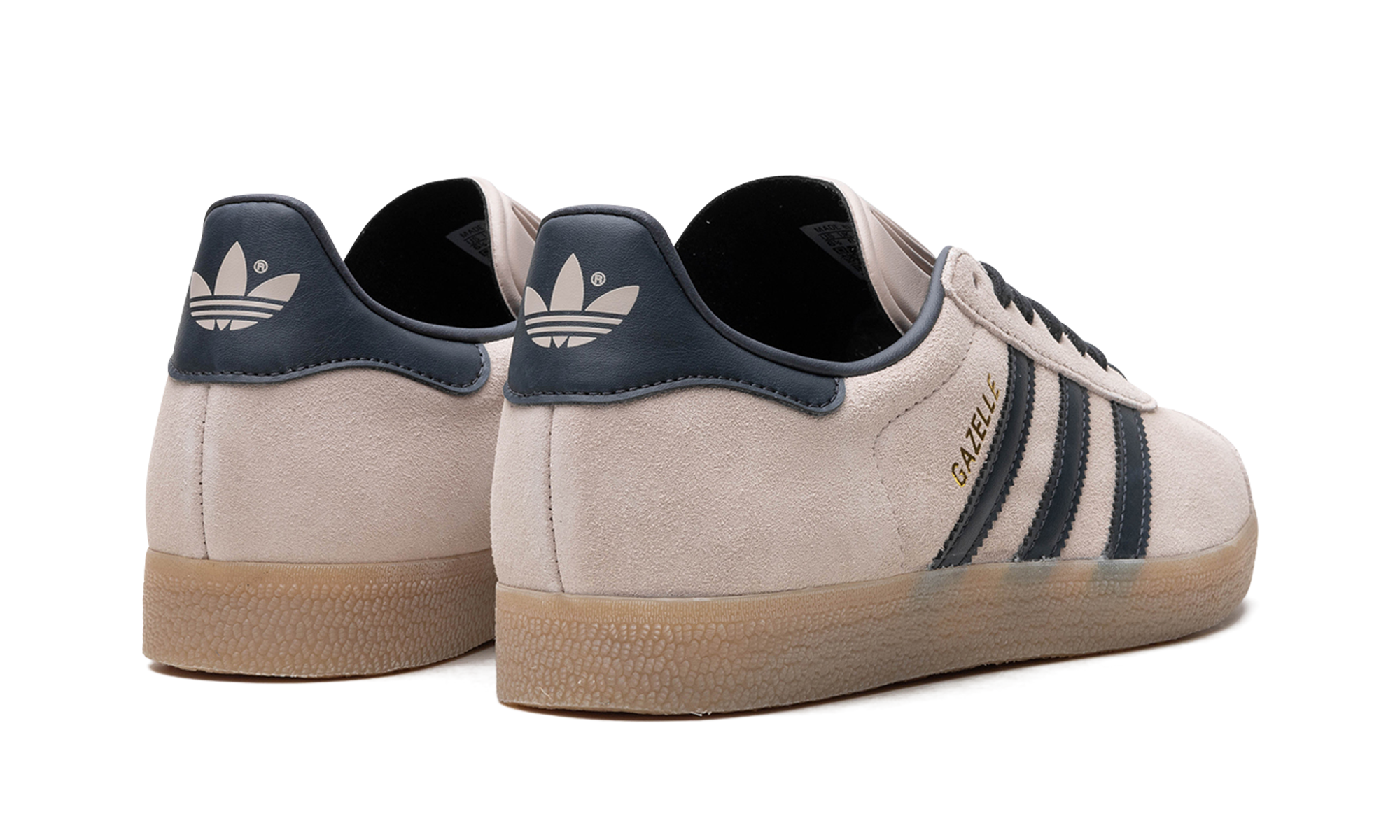 adidas gazelle wonder taupe night indigo+IG6199+diagnol right behind view