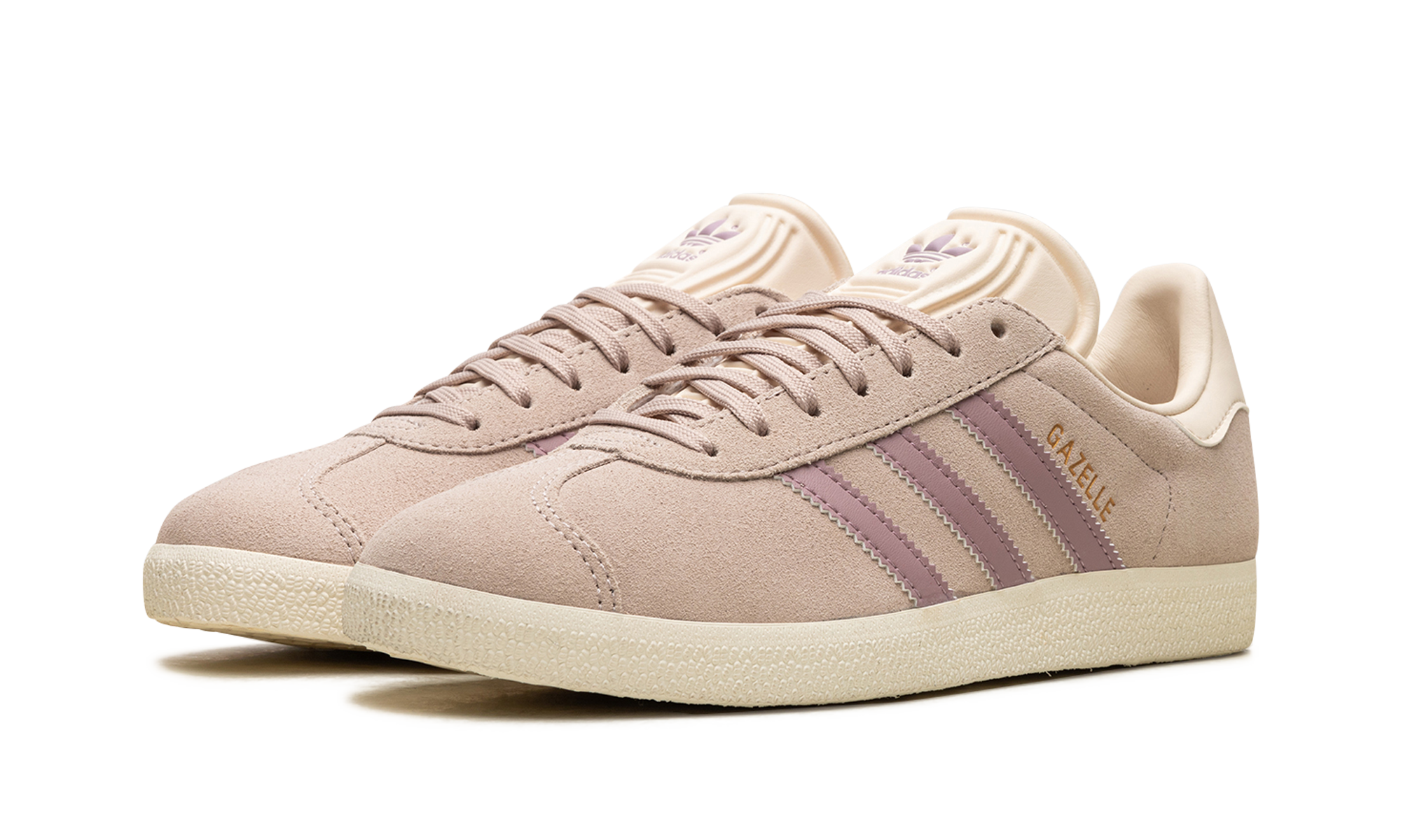 adidas gazelle wonder taupe orchid women s+IE3899+diagnol left view
