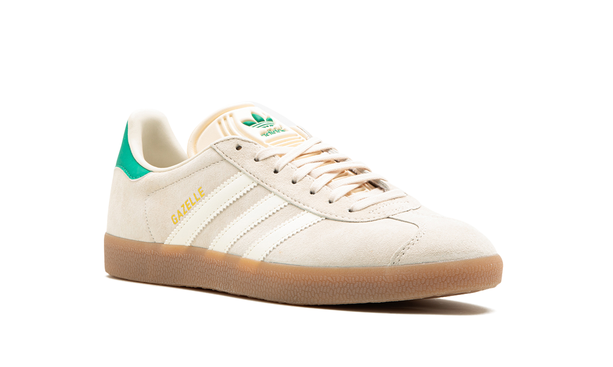 adidas gazelle wonder white green gum women s+IF3235+diagnol right view