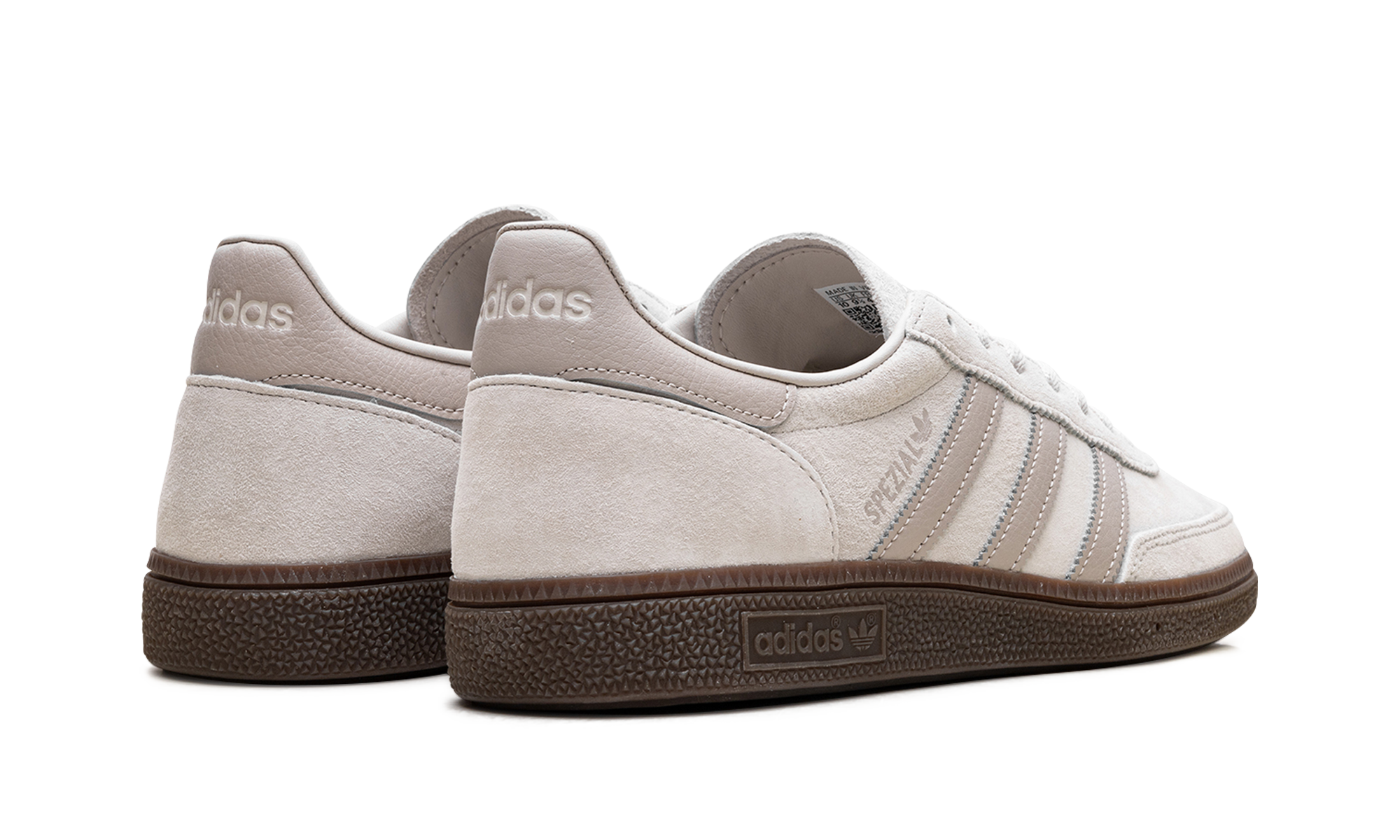 adidas handball spezial alumina wonder beige+IH3825+diagnol right behind view