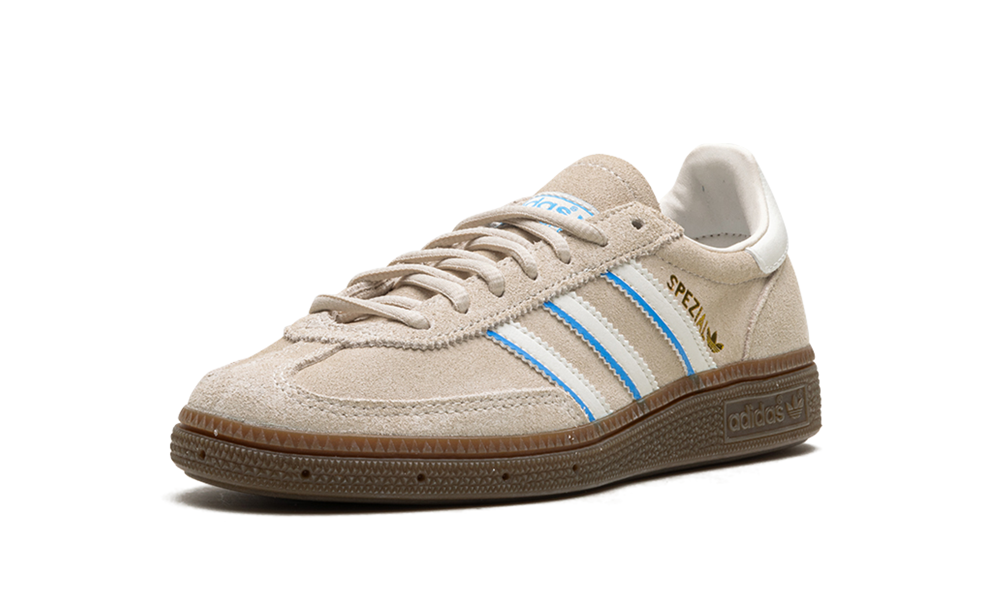adidas handball spezial aluminum bright blue+IH9962+left diagnol single view