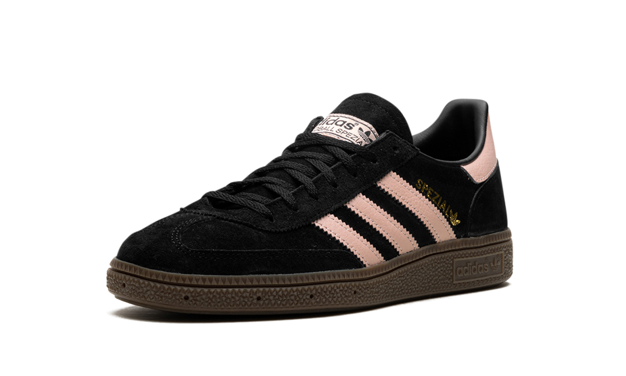 adidas handball spezial black icy pink women s+JI1036+left diagnol single view