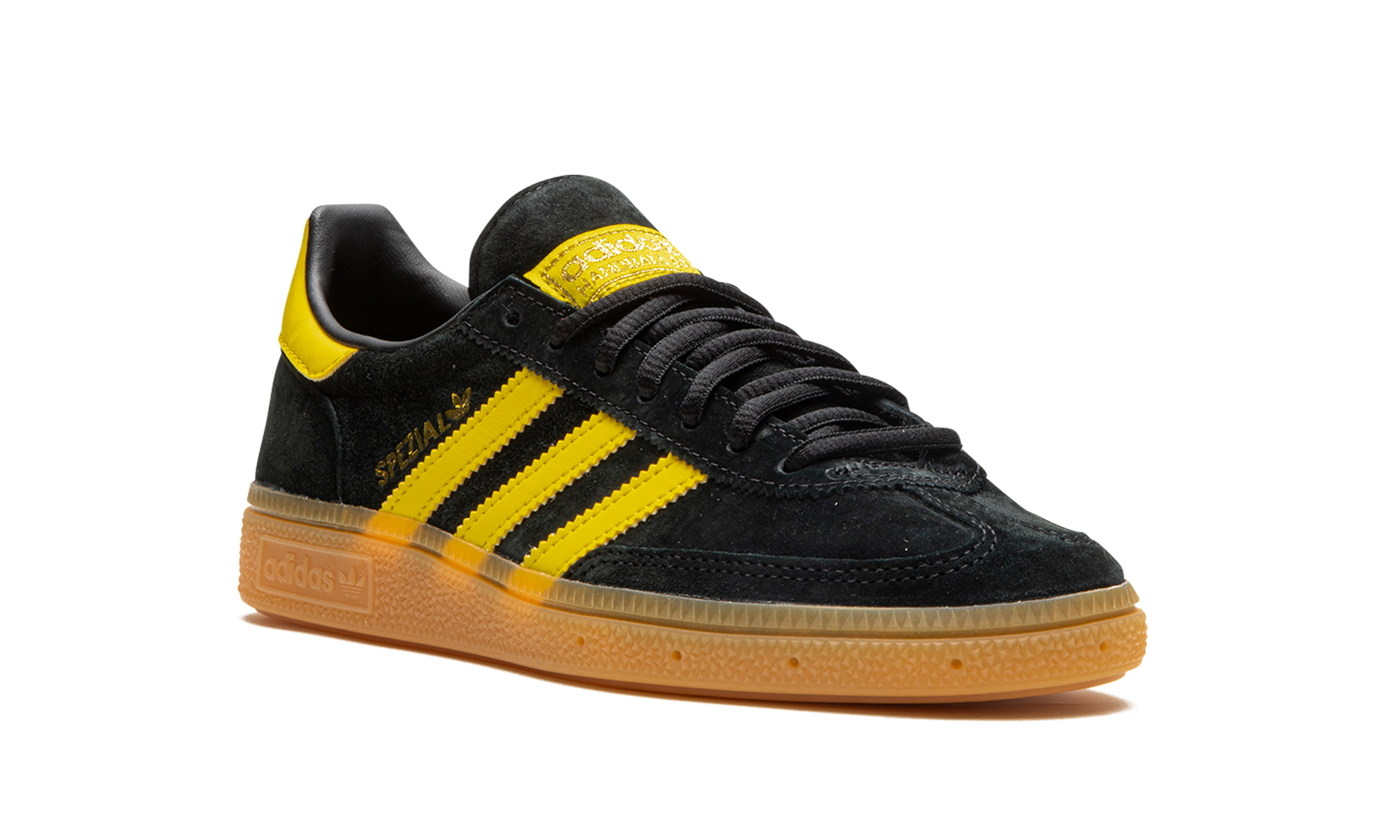 adidas handball spezial black yellow+FX5676+diagnol right view
