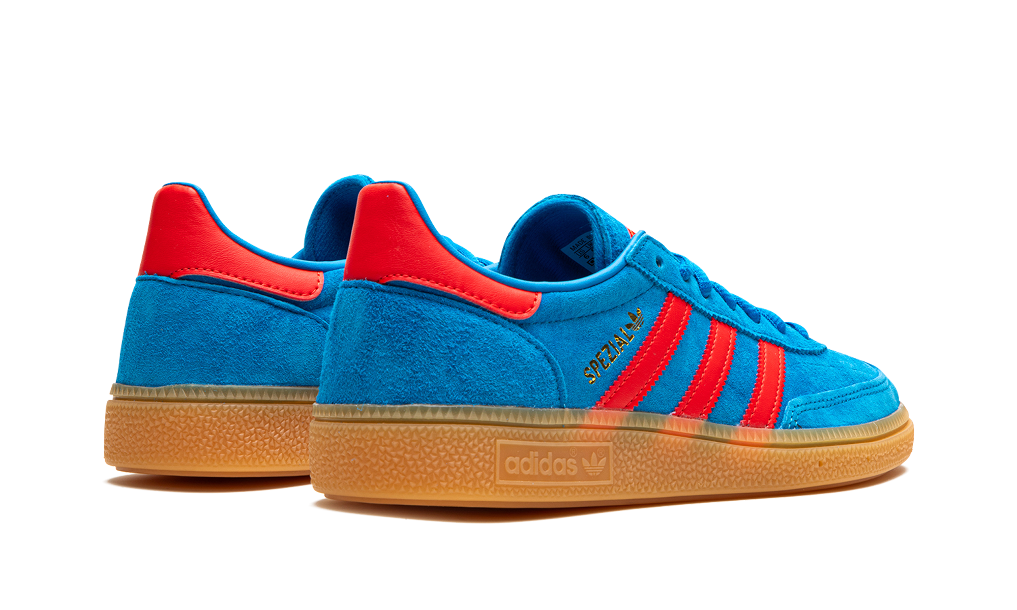 adidas handball spezial bright blue+FX5675+diagnol right behind view