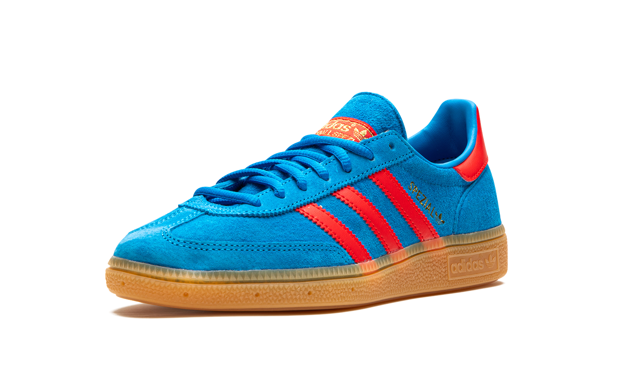 adidas handball spezial bright blue+FX5675+left diagnol single view