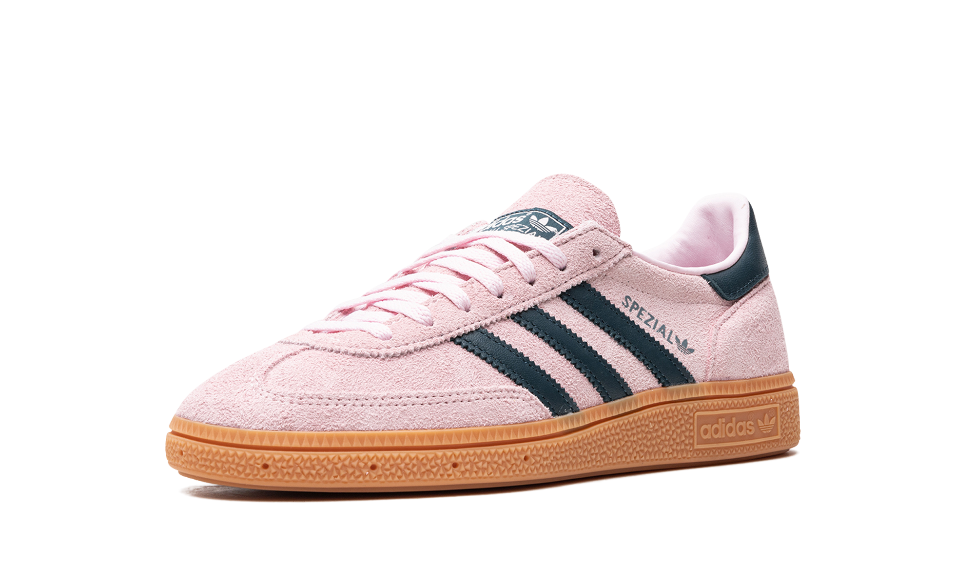 adidas handball spezial clear pink arctic night women s+IF6561+left diagnol single view