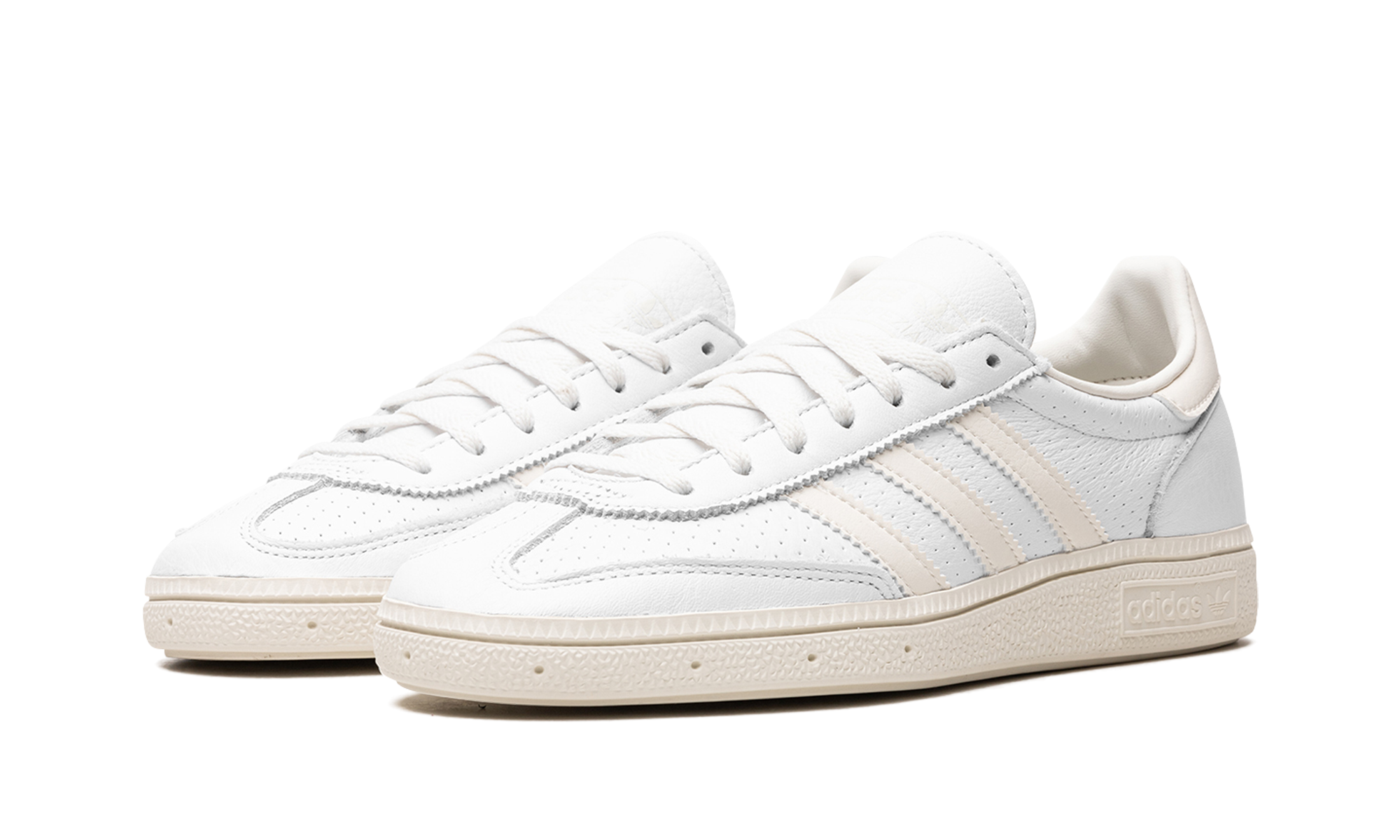 adidas handball spezial cloud white+IE9837+diagnol left view