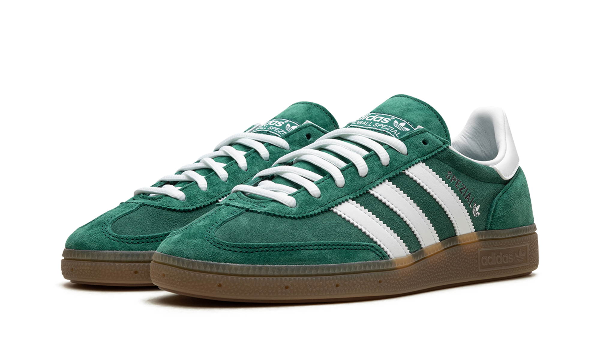adidas handball spezial collegiate green gum+IF8913+diagnol left view