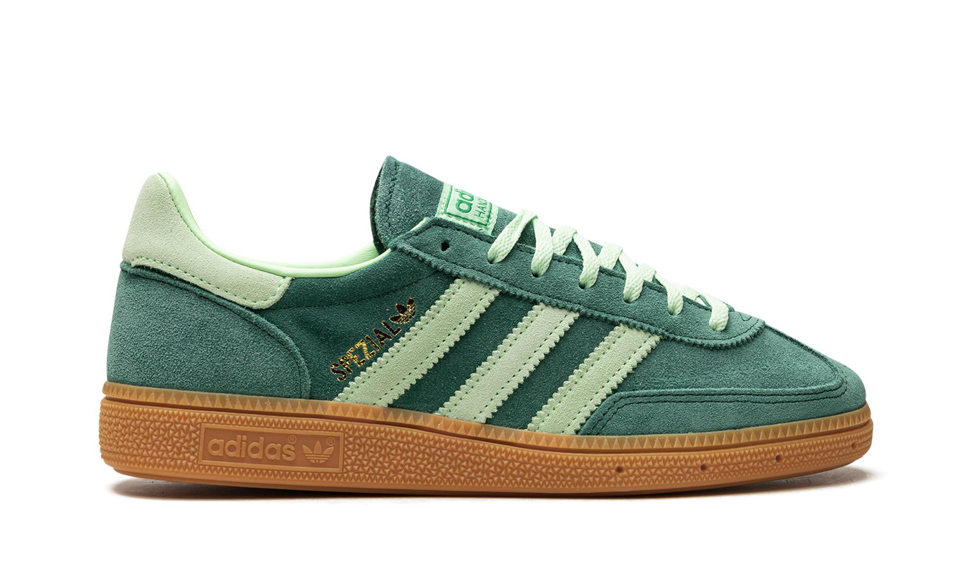 adidas handball spezial collegiate green semi green spark women s+IE5896+right view