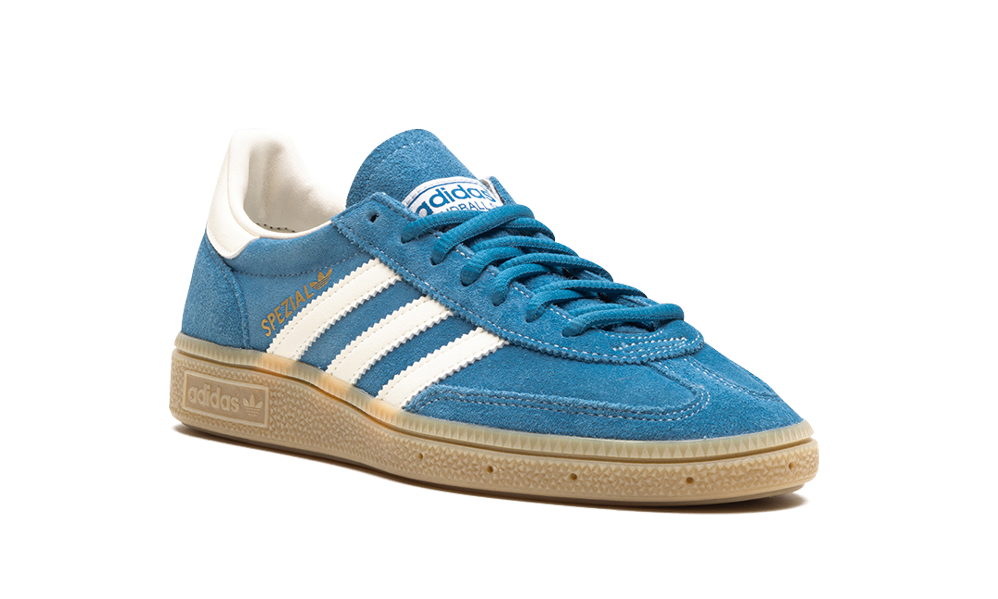 adidas handball spezial core blue cream white gum+IG6194+diagnol right view